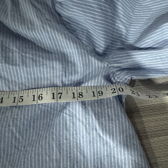 Maeve Anthropologie Sally Tunic Dress Women’s S Blue Striped Coastal Preppy - Picture 8 of 9